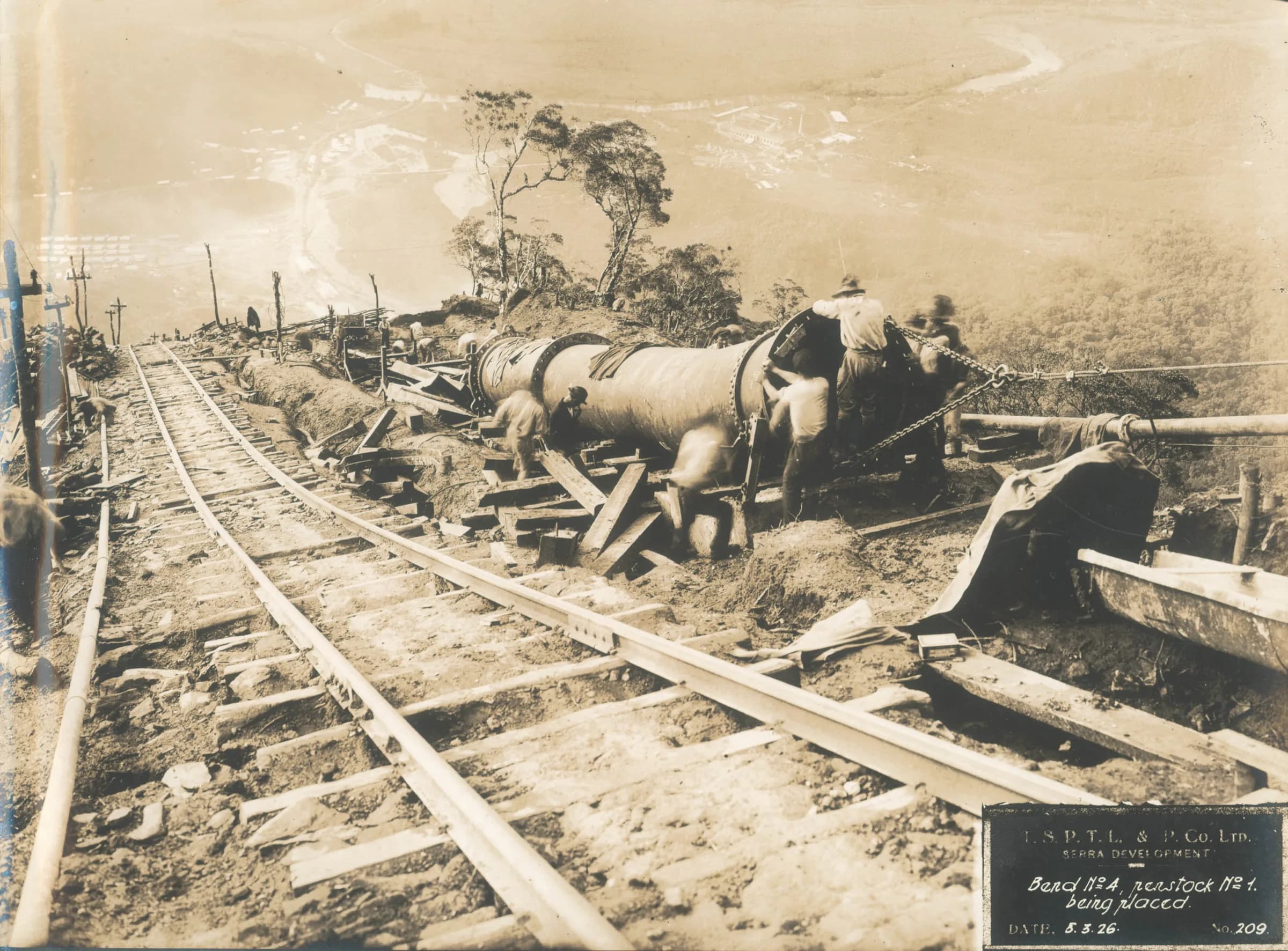Usina Henry Borden em 1926