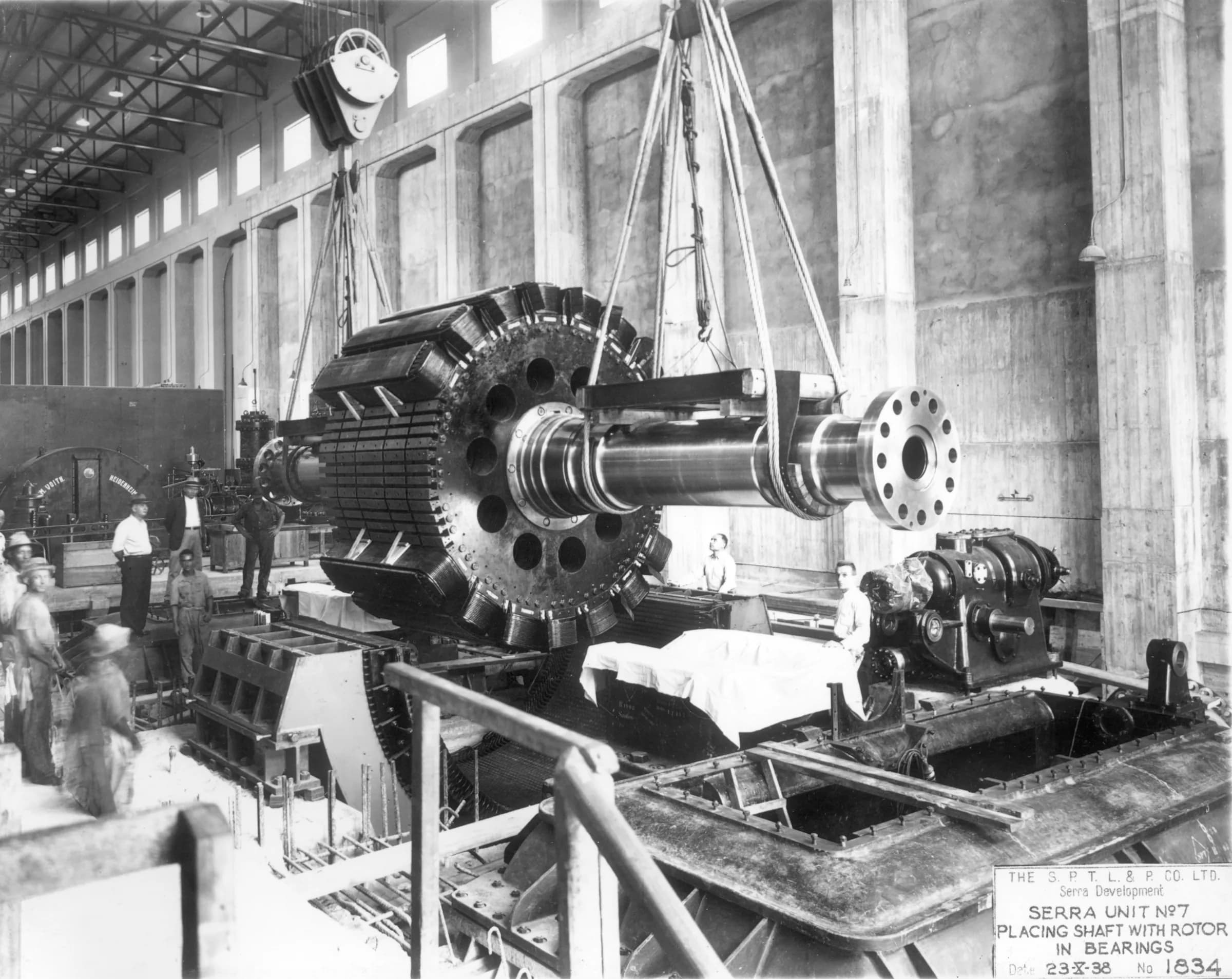 Usina Henry Borden em 1938