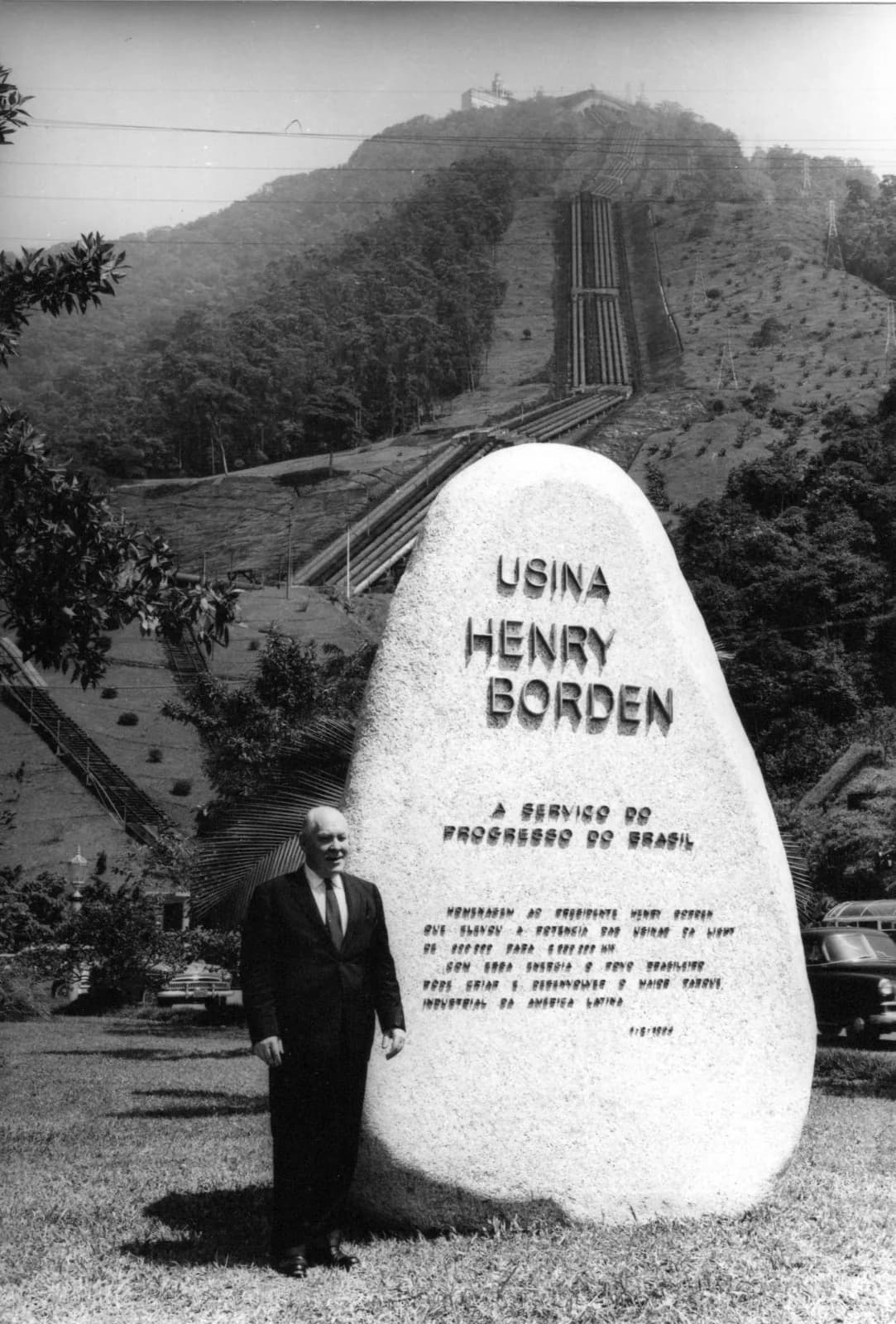 Usina Henry Borden em 1964