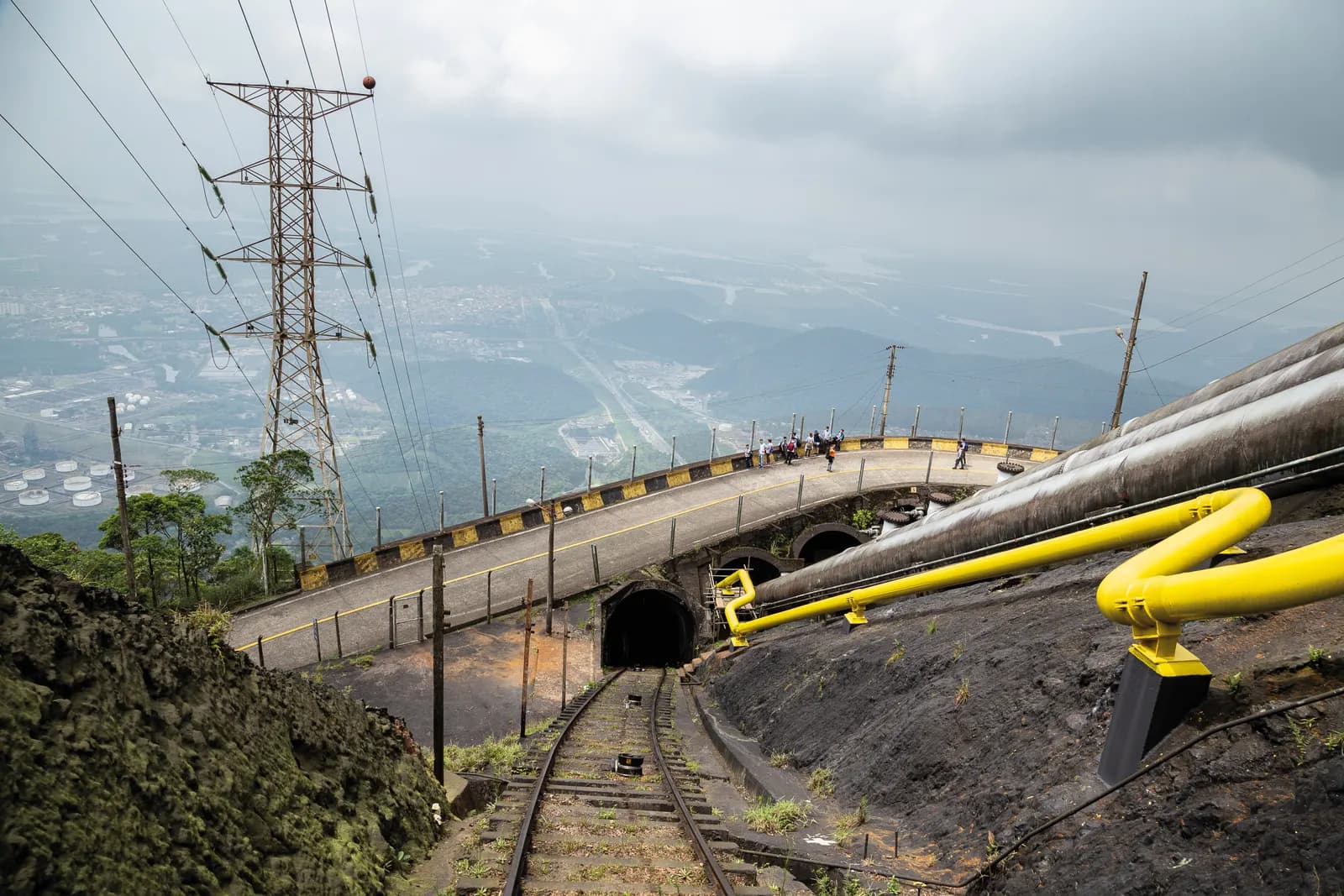 Tubulação externa atualmente